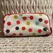 Kate Spade Bags | Gently Used Kate Spade Polka Dot Cosmetics Bag | Color: Cream/Pink | Size: Os