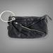 Converse Bags | Converse One Star Black Faux Leather Zipper Wristlet Purse | Color: Black/Silver | Size: Os