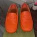 Gucci Shoes | Gucci Interlocking Gg Driver Shoes | Color: Orange | Size: 5.5