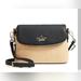 Kate Spade Bags | Kate Spade Cobble Hill Straw Carson Mini Crossbody Bag | Color: Black/Cream | Size: Os