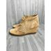 J. Crew Shoes | J. Crew Macalister Wedge Boot Tan Suede Size 9 Made In Italy | Color: Tan | Size: 9