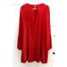 Free People Dresses | Free People Can't Help It Pleated Mini Dress Nwt Date Night Flirty Swing Flowy | Color: Red | Size: L