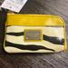 Michael Kors Bags | Michael Kors Sunshine Zebra Coin Pouch | Color: Black/Yellow | Size: Os