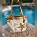 Coach Bags | Coach Audrey Canvas Jeweled Starfish Purse | Color: Gold/Tan | Size: Os
