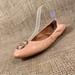 Coach Shoes | Coach Slip-On Loafer Driving Shoe Flats Suede Leather Amber Tan Women's 7.5 B | Color: Brown/Pink | Size: 7.5