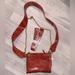 Anthropologie Bags | Anthropologie Belt Bag & Crossbody. Tags Still On! | Color: Brown/Red | Size: Os