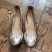 J. Crew Shoes | J Crew Pale Gold Ballet Flats, Sz 7. | Color: Gold | Size: 7