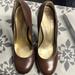 Jessica Simpson Shoes | Jessica Simpson, Henri Round Toe Chocolate Western Leather Heels, Size 9 1/2 | Color: Brown | Size: 9.5