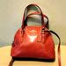 Coach Bags | Coach Red Leather Small Peyton Satchel | Color: Red | Size: 10"L X 8"H X 3.5"W