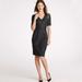 J. Crew Dresses | J. Crew Black Memo Dress In Super 120s Wool | Color: Black | Size: 0p