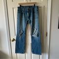 Levi's Jeans | Levi’s 527 Distressed Jeans 33w, 32l | Color: Blue | Size: 33