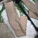 Zara Pants & Jumpsuits | -Zara Tan High Waisted Faux Leather Pants Size Medium | Color: Tan | Size: M