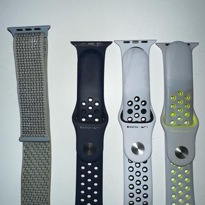 Nike Wearables | 12 Apple Watch 44mm Watch Bands (Including 4 Official Nike+ Bands) | Color: Silver | Size: Os