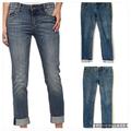 Free People Jeans | Free People Straight Leg Jeans Size 29 Cuff Blue | Color: Blue | Size: 29