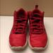 Adidas Shoes | Adidas Cloud Foam Athletic Basketball Kids Shoes Used Pre Owned | Color: Red/White | Size: 4b