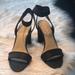 Jessica Simpson Shoes | Almost New Jessica Simpson High Heel Beach Sand Sandal Size 7 & 1/2 | Color: Black | Size: 7.5