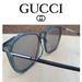 Gucci Accessories | Gucci Brand New Luxe Sunglasses For Men Modern Authentic Gucci With Case & Bag | Color: Blue/Silver | Size: Os
