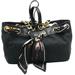Gucci Bags | Gucci Monogram Black And Gold Scarf Carryall Bag | Color: Black/Gold | Size: Os