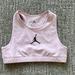 Nike Shirts & Tops | Jordan Girls Sports Bra, Pink | Color: Pink | Size: Mg