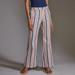 Anthropologie Pants & Jumpsuits | Low-Rise Striped Flare Pants Red Motif By Anthropologie Pants | Color: Red | Size: 0