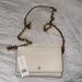 Tory Burch Bags | Ivory White Tory Burch Robinson Crossbody Chain Wallet Bag / Clutch. | Color: White | Size: Os