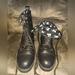 Torrid Shoes | Black Disney Combat Boots | Color: Black | Size: 10.5