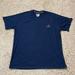 Adidas Shirts | Euc Men’s Navy Blue Adidas Climalite Ultimate Ss Tee T-Shirt Size 2xl | Color: Blue/White | Size: Xxl