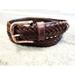 Columbia Accessories | Columbia Brown Leather Men's Belt W/Brass Buckle Size 44 X 1.25 Wide | Color: Brown | Size: Os