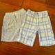 Polo By Ralph Lauren Bottoms | 2 Pairs Of Boys Shorts. Size 6 & 7 | Color: Blue/White | Size: 6b