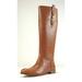 Coach Shoes | Coach Brown Leather Knee High Riding Boots | Color: Brown/Gold | Size: 7