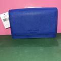 Kate Spade Bags | Bnwt Kate Spade Cameron Monotone Convertible Crossbody | Color: Blue/Silver | Size: 5.8''H X 9.2''W X 2.6''D