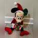 Disney Toys | Disney Minnie Mouse Animated Holiday Singing And Light Up Plush | Color: Black/Red | Size: Osg