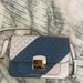 Michael Kors Bags | Michael Kors Bag Sloan Editor Two Tone Shoulder Bag | Color: Blue/White | Size: Os