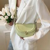 Zara Bags | Brand New Small Women Pu Leather Crossbody Shoulder Hand Bag | Color: Green | Size: Os
