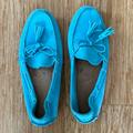 Coach Shoes | Coach Loafer With Tassel | Color: Blue | Size: 8