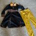 Disney Costumes | Disney’s Anna Frozen Part Two Traveling Costume, Two Piece Size 78 | Color: Black/Gold | Size: 7/8