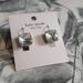 Kate Spade Jewelry | Kate Spade Clear Sparkly Dangle Earrings Rhinestone Leverback Silver | Color: Silver | Size: Os