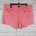 J. Crew Shorts | J. Crew Bubble Gum Pink Stretch Chino Jean Denim Shorts Women's Size 8 32x3.5 | Color: Pink | Size: 8