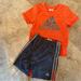Adidas Matching Sets | Adidas Boy’s Shorts Set | Color: Gray/Orange | Size: 3tb