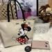 Kate Spade Bags | Euc Kate Spade X Disney Minnie Mouse Francis Tote Bag And Nwt Wallet | Color: Cream/White | Size: Os