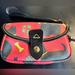 Dooney & Bourke Bags | Dooney & Bourke Coated Canvas “Scotty” Wristlet With Leather Trim | Color: Black/Red | Size: Os