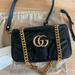 Gucci Bags | Gg Marmont Small Shoulder Bag | Color: Black/Gold | Size: Os