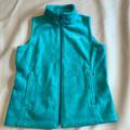 Columbia Jackets & Coats | Columbia Girls Youth Benton Springs Overlay Fleece Vest Size Medium 10/12 | Color: Blue/Green | Size: 10/12