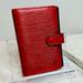 Louis Vuitton Office | Euc Vintage Louis Vuitton Red Epi Leather Small Ring Agenda Cover | Color: Black/Red | Size: Os