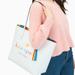 Kate Spade Bags | Kate Spade Arch Spectrum Reversible Rainbow Bag | Color: White | Size: Os