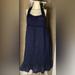 Converse Dresses | Converse One Star Cotton Sundress Dress Sleeveless Women’s Size 2x | Color: Blue | Size: 2x