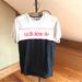 Adidas Shirts | Adidas Cream White Red Black Graphic Tee Shirt, Euc, L | Color: Black/Cream | Size: L