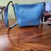 Coach Bags | Coach Small Dufflette Leather Crossbody | Color: Blue | Size: Os