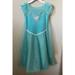 Disney Dresses | Disney Frozen Queen Princess Elsa Sparkle Short Sleeve Cape Layer Dress Size 5-6 | Color: Pink | Size: 5g
