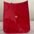 Lululemon Athletica Bags | Lululemon Red & White Large Reusable Tote Bag | Color: Red/White | Size: Os